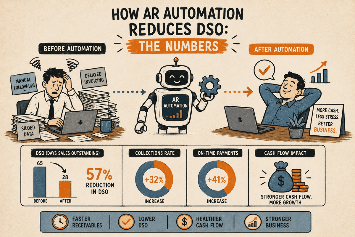 AR Automation Reduces DSO