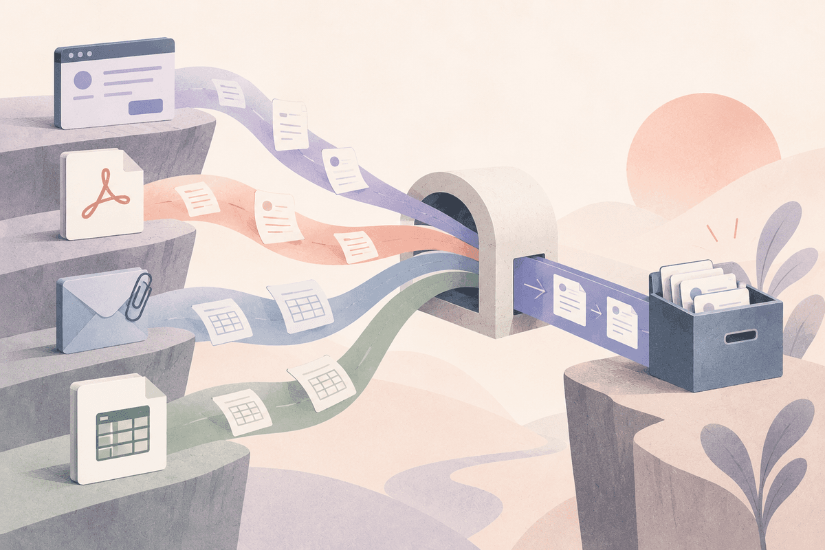 When the System Has No API: Getting Finance Data Out of Portals, PDFs, and Emailed Spreadsheets