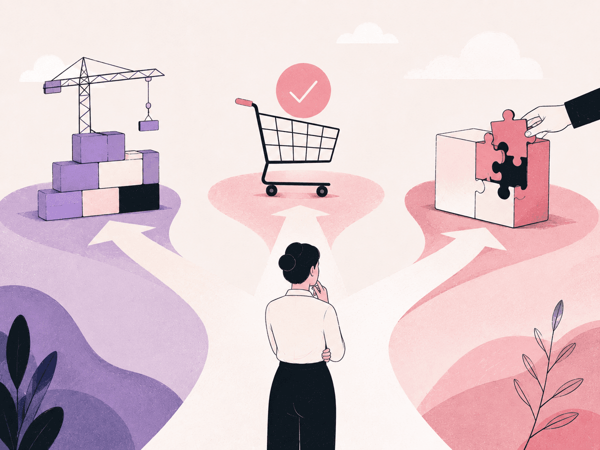 Build, buy, or have it built: three ways to automate finance ops
