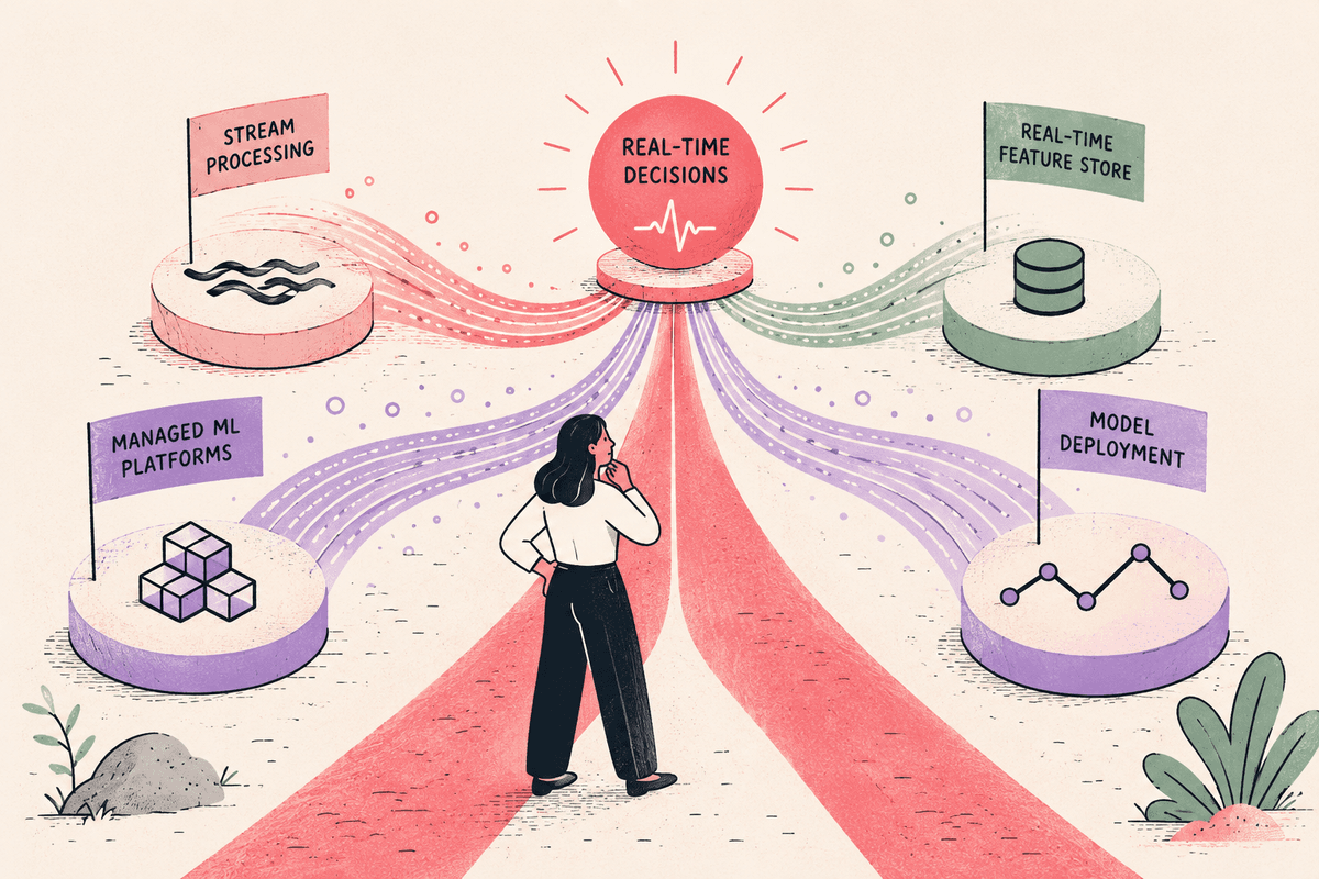 ML platforms for real-time decisions