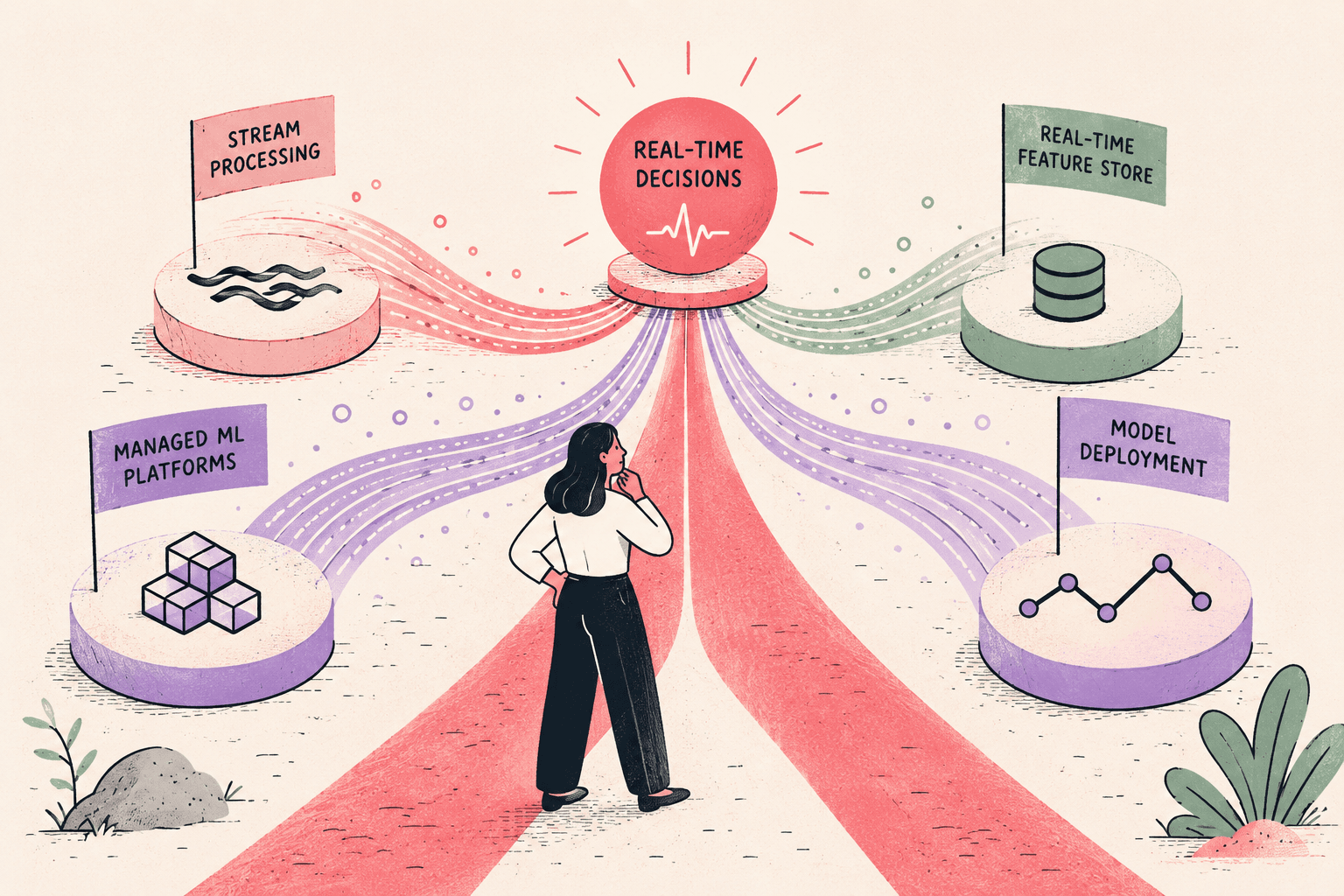 ML platforms for real-time decisions