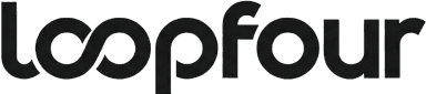 Loopfour Logo Black